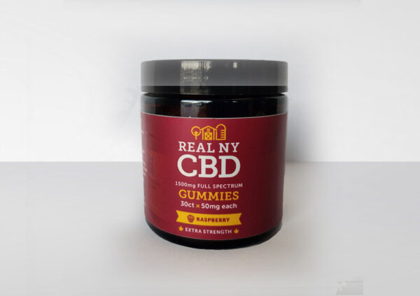 Full Spectrum 30ct Raspberry CBD Gummies